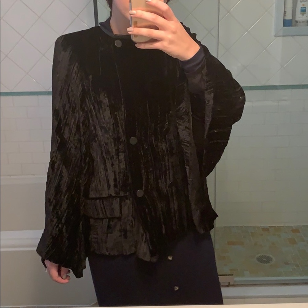Coolest cape blazer